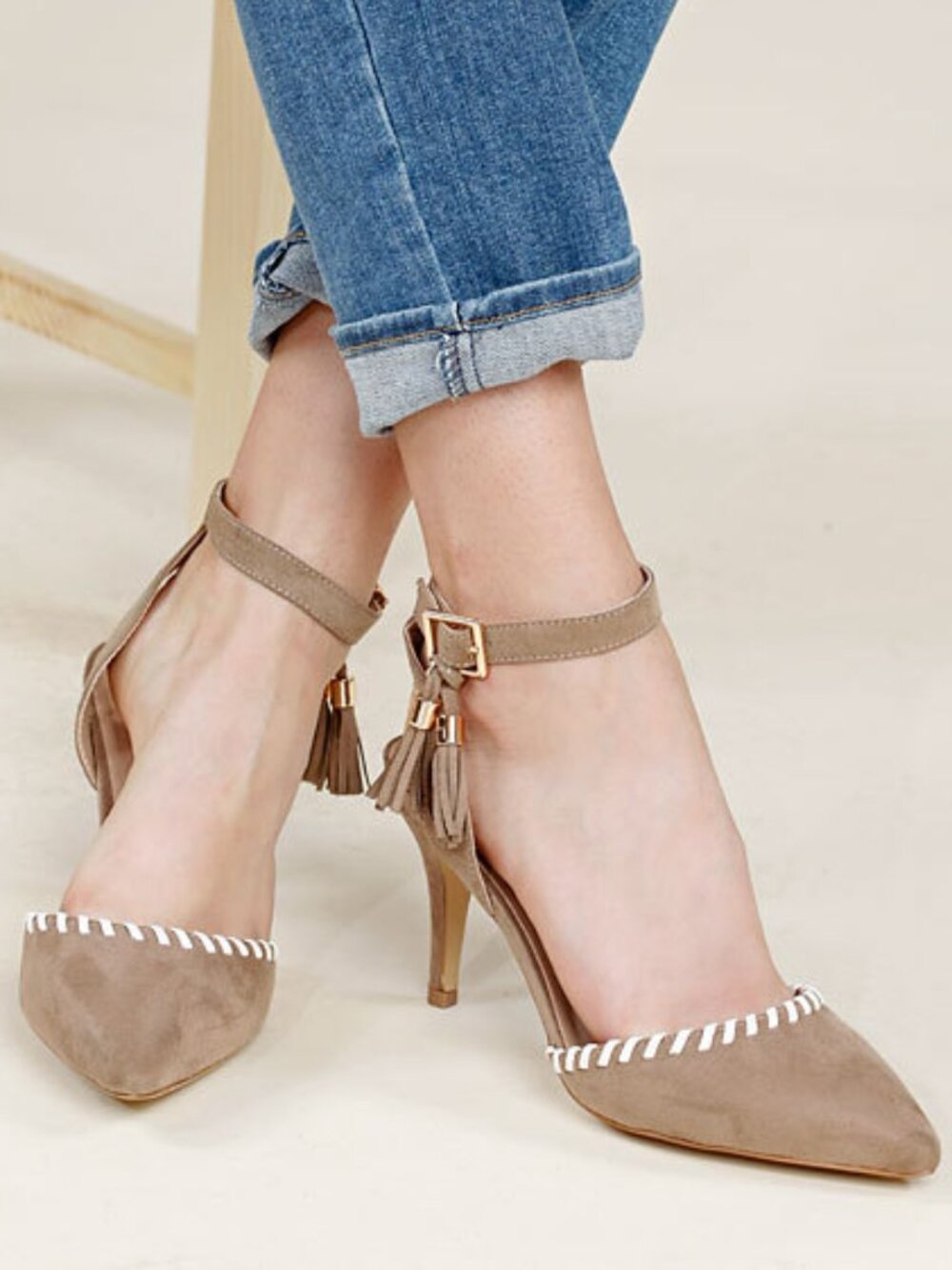 Project Heels Tassel Pump sz 6.5 NEW